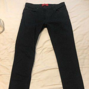 Hugo Boss Japanese Men's Denim Pants 33 Slim Black